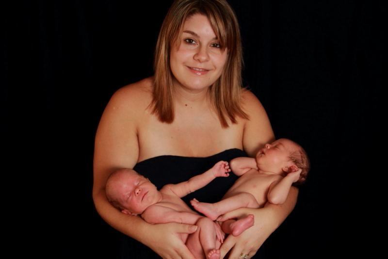 Newborn Twins Portrait