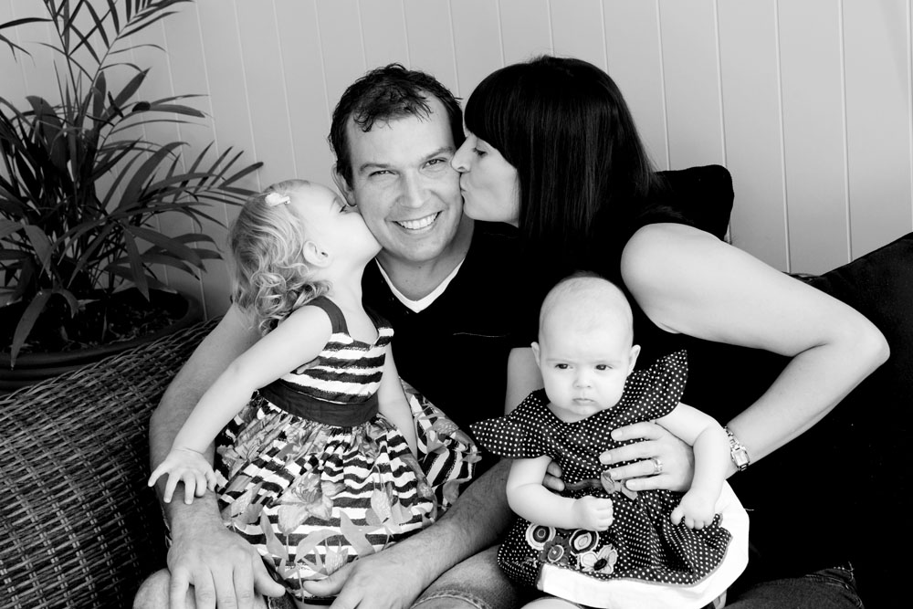 Brisbane at home family portraits