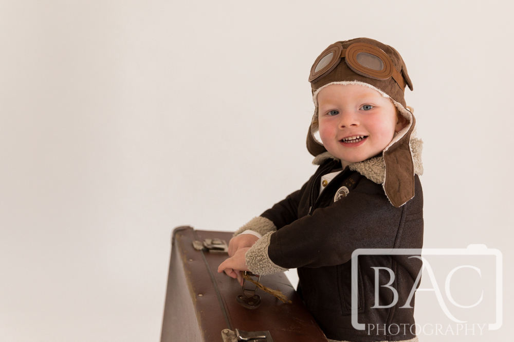 Little Aviator childrens portraits Brisbane