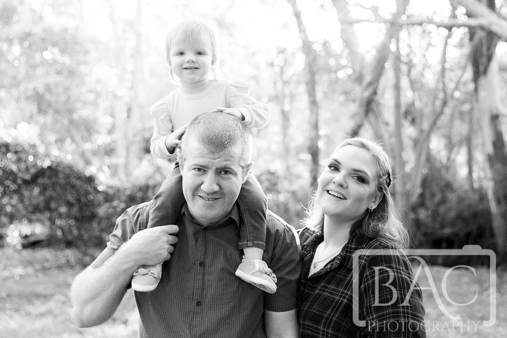 Family Portrait black and white