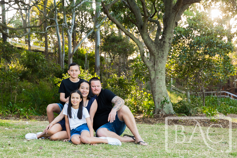 Outdoor family portrait Shorncliffe