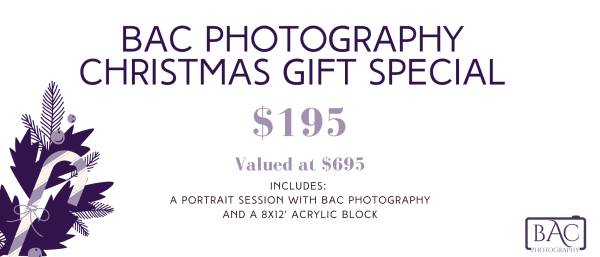BAC Photography Christmas gift voucher