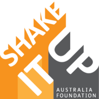Shake It Up Foundation logo for BAC Photography fundraising