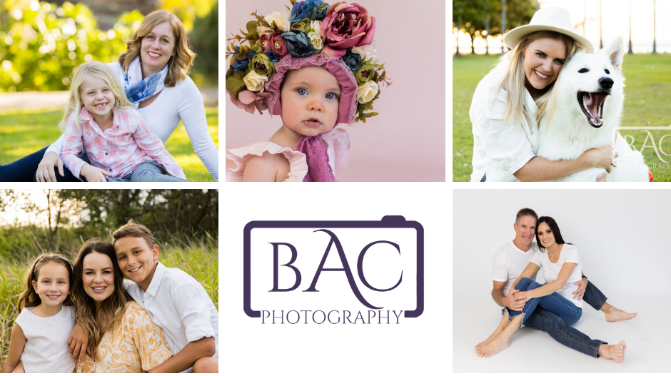 BAC Photography voucher registration header photos