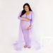 glowing maternity session in north lakes studio